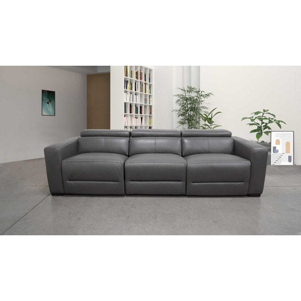 Jubilee Modern/contemporary design Mirage 106" Genuine Leather Armless